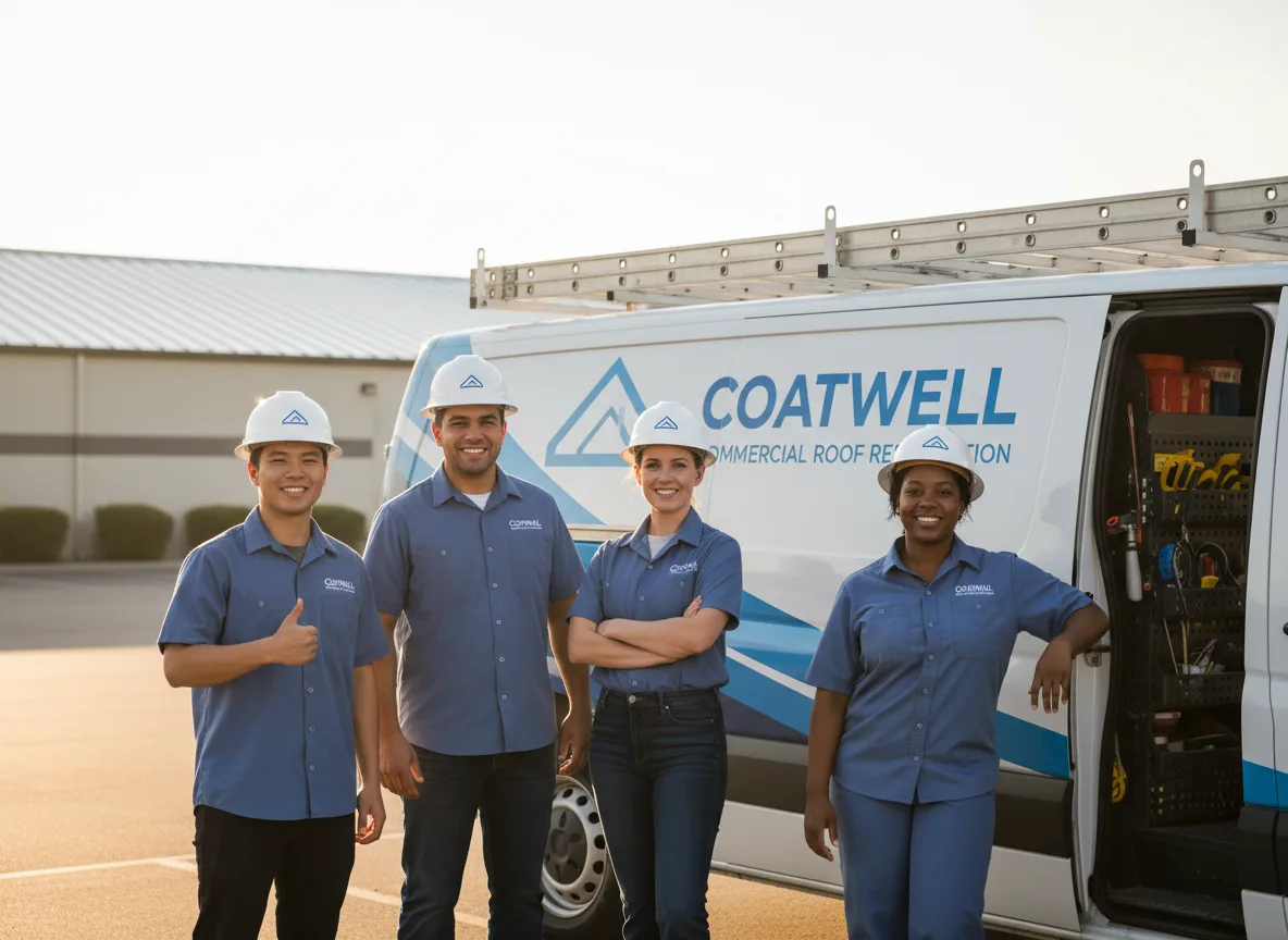 Commercial roof coating company in Unity, ME
